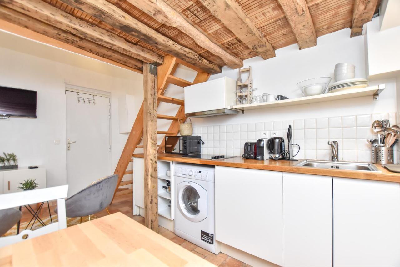 Splendid Duplex - 1Br-2P - Notre Dame-Ile St-Louis Daire Paris Dış mekan fotoğraf
